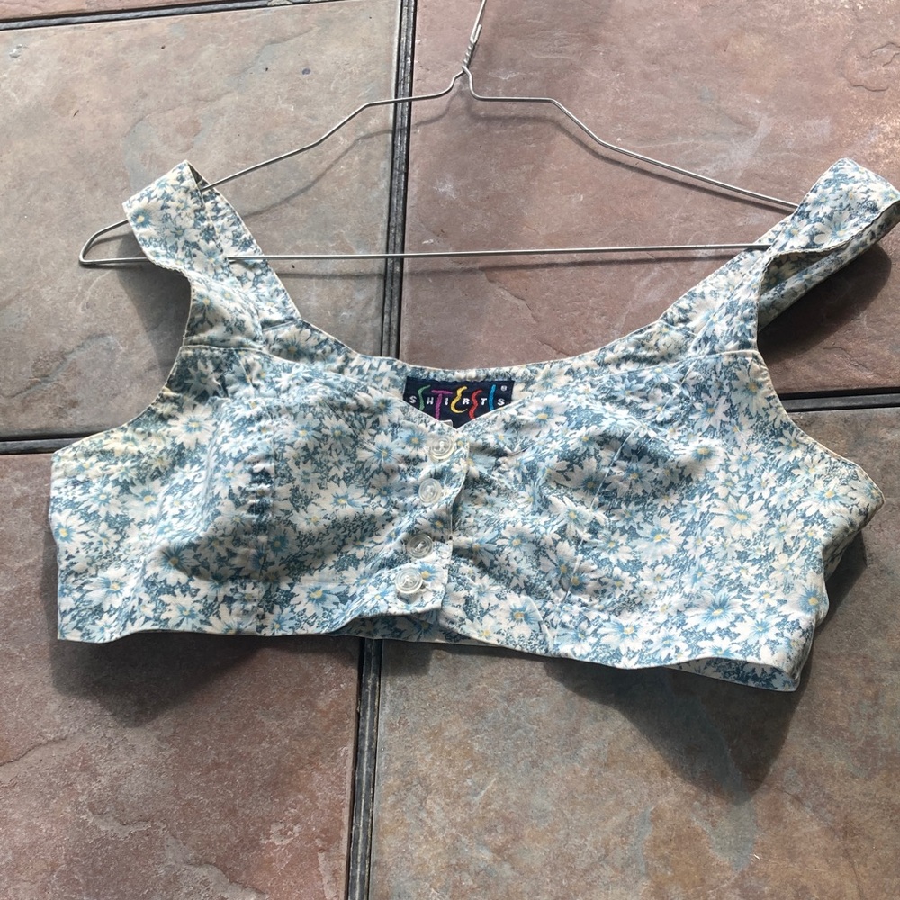 Y2K Vintage Crop Top